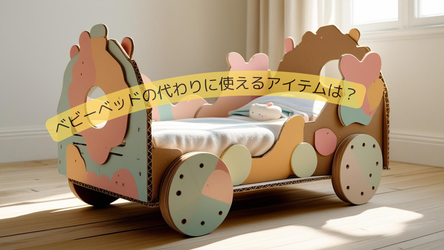ベビーベッドの代わりに使えるアイテムは？代用品の体験談と注意点も紹介
