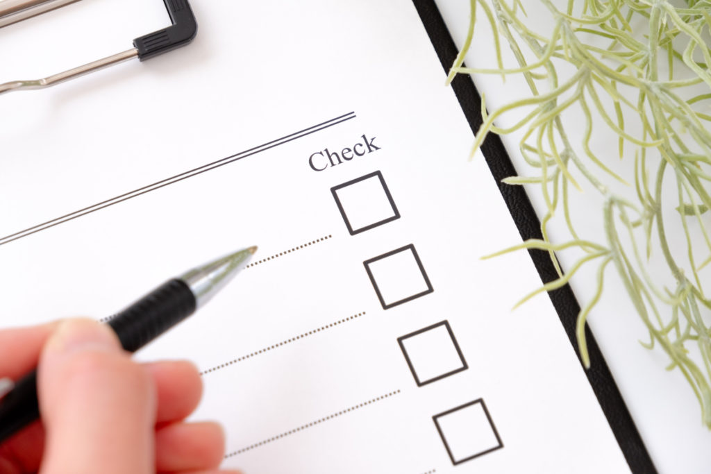 チェックリスト